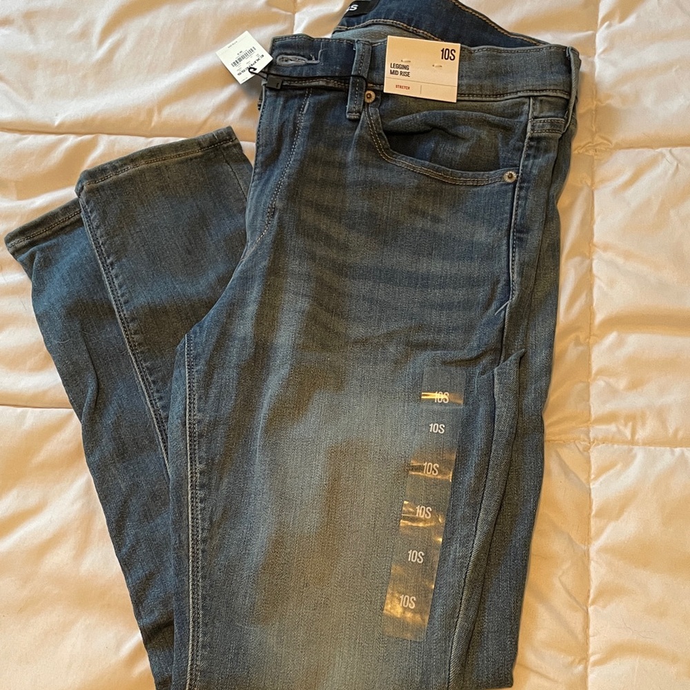 Express Slim Straight Denim Jeans